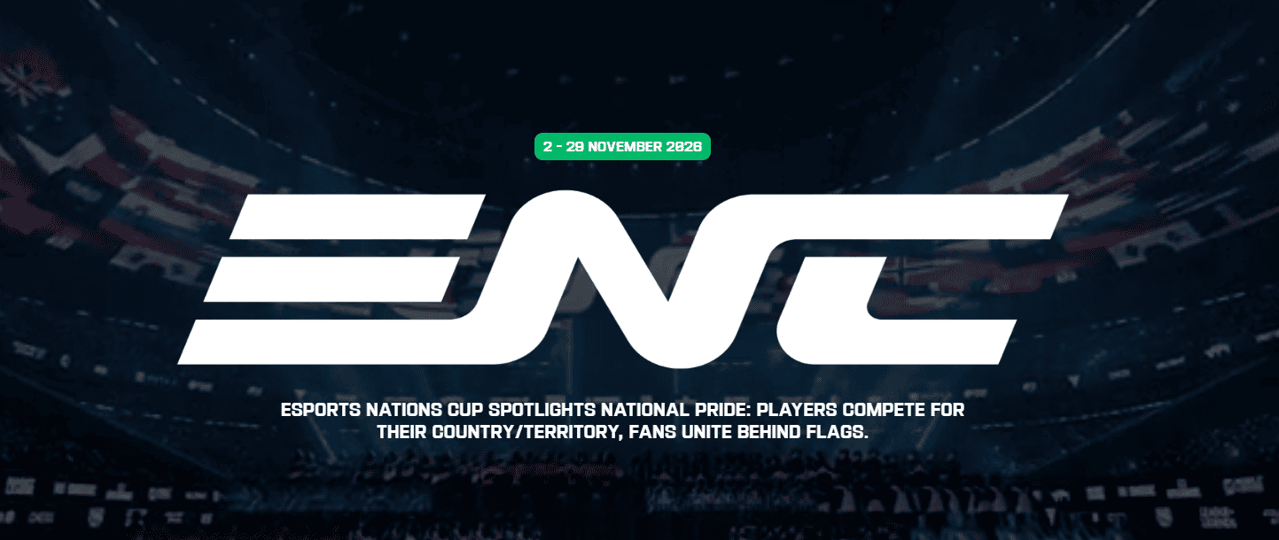 The schedule for the 2026 Esports National Cup from the tournament’s official website.