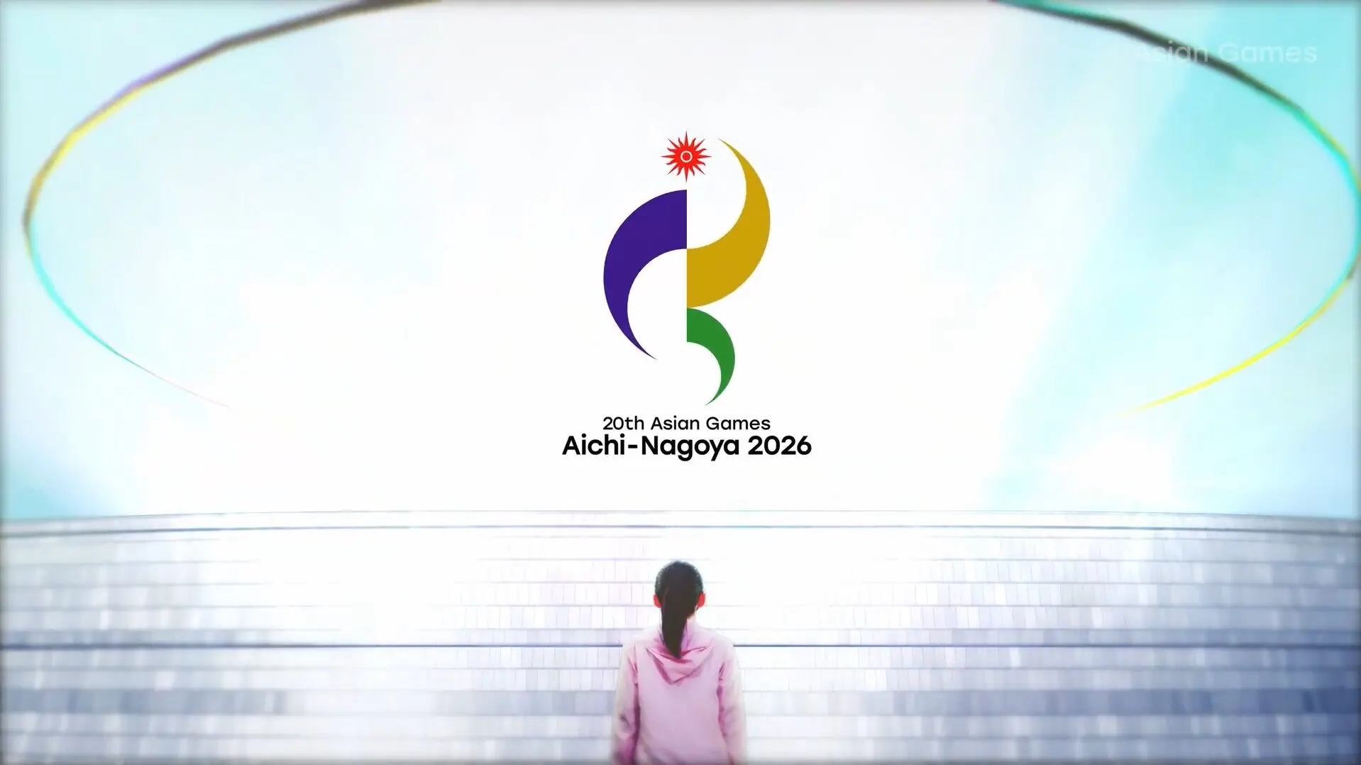 Logo of the 2026 Asian Games