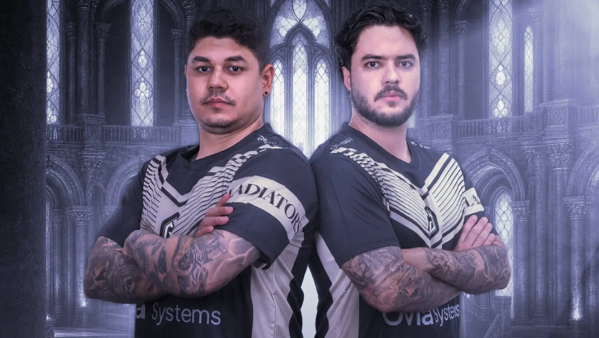 Прощальная графика с harvy и JOTA от Gaimin Gladiators