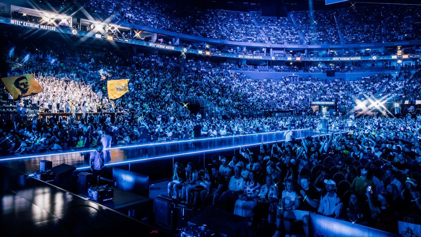 Фотография зрительного зала на IEM Cologne Major 2026.