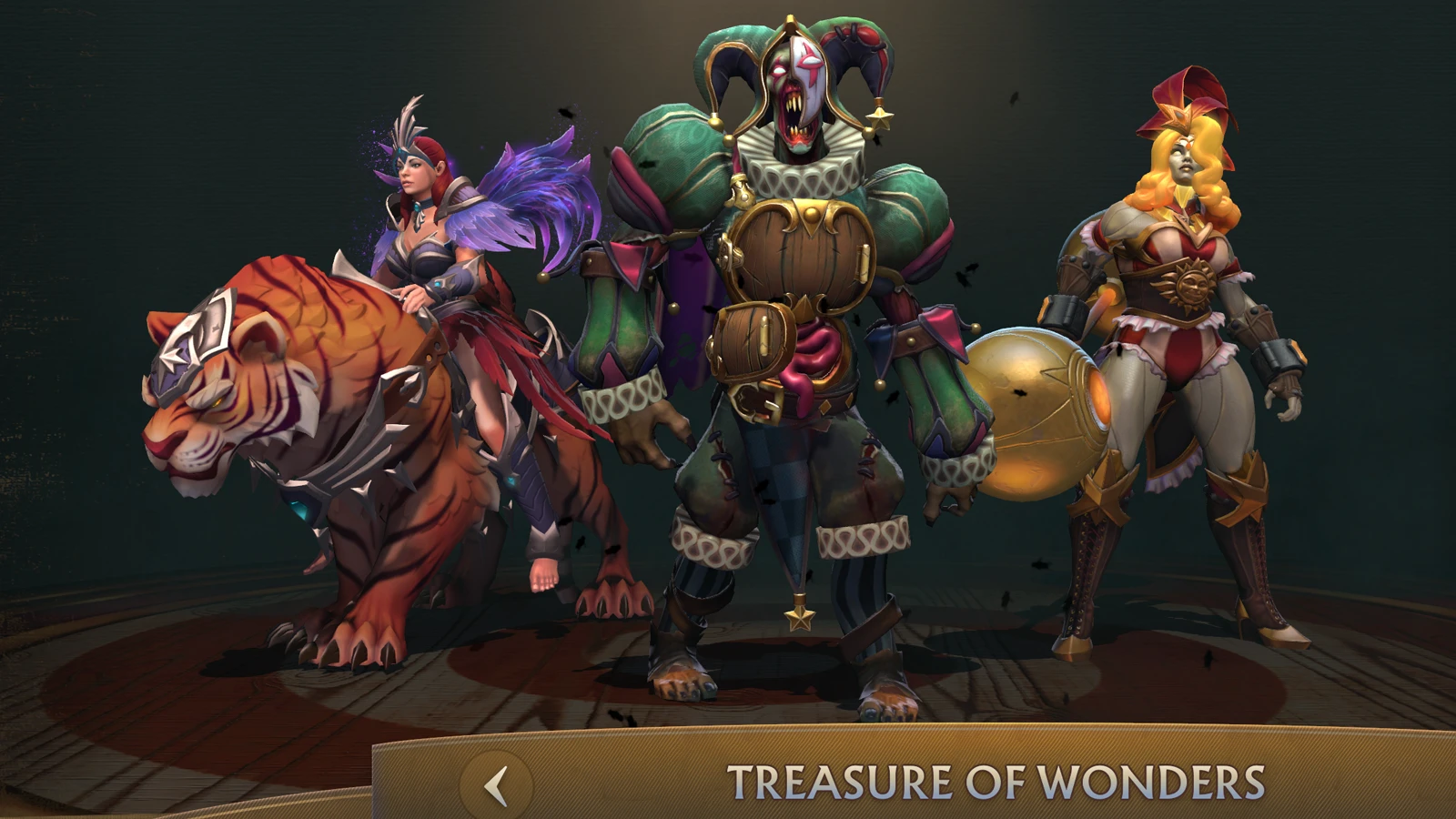 Постер сокровищницы Treasure of Wonders из Dota 2