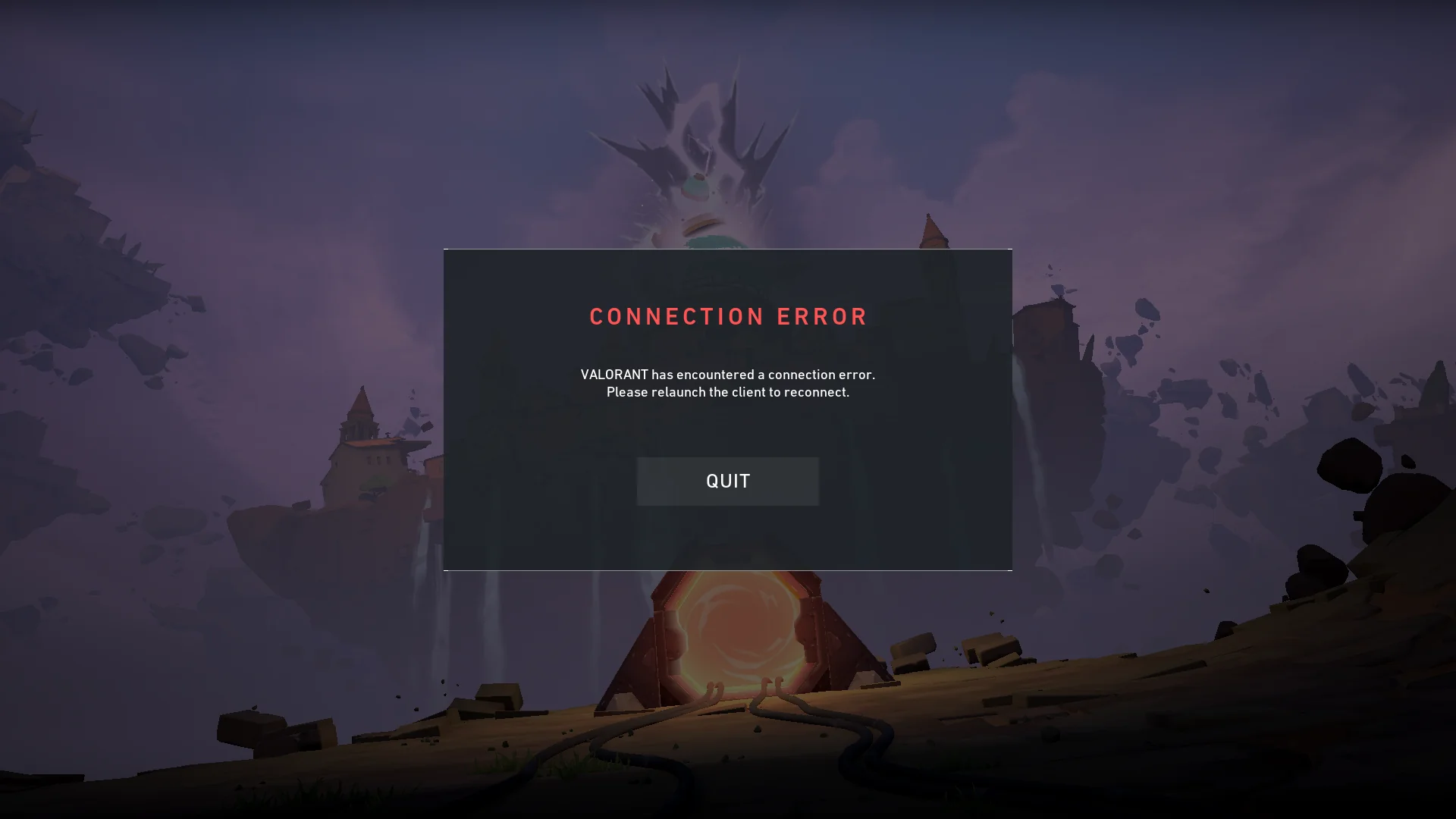 Valorant errors