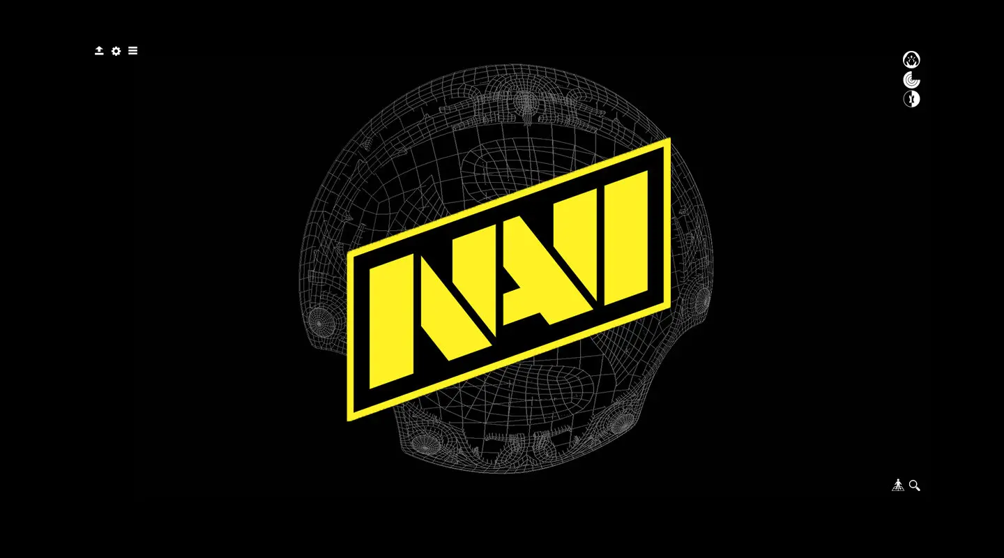 Логотип Natus Vincere.