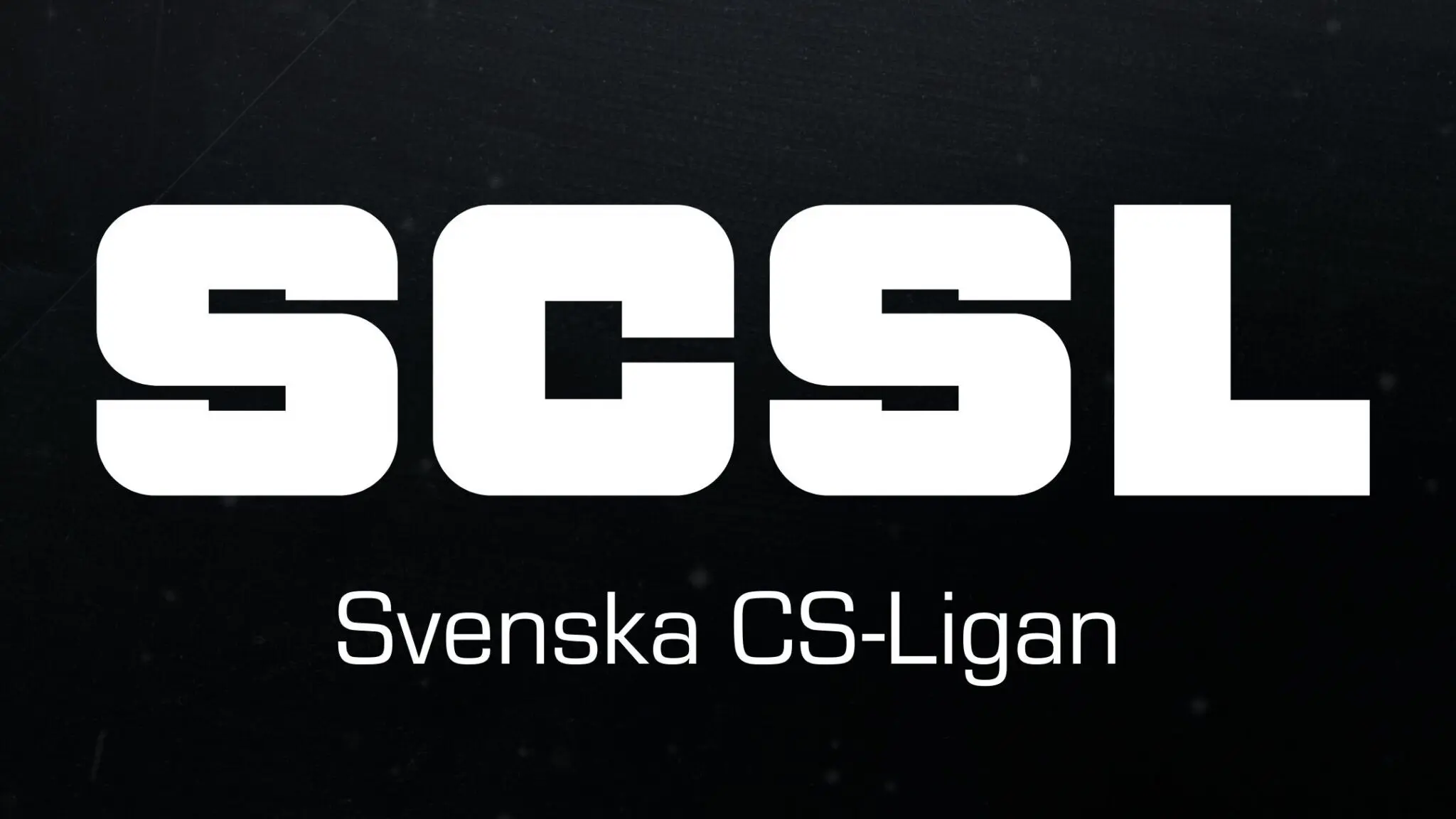 Логотип Svenska CS-Ligan 2026