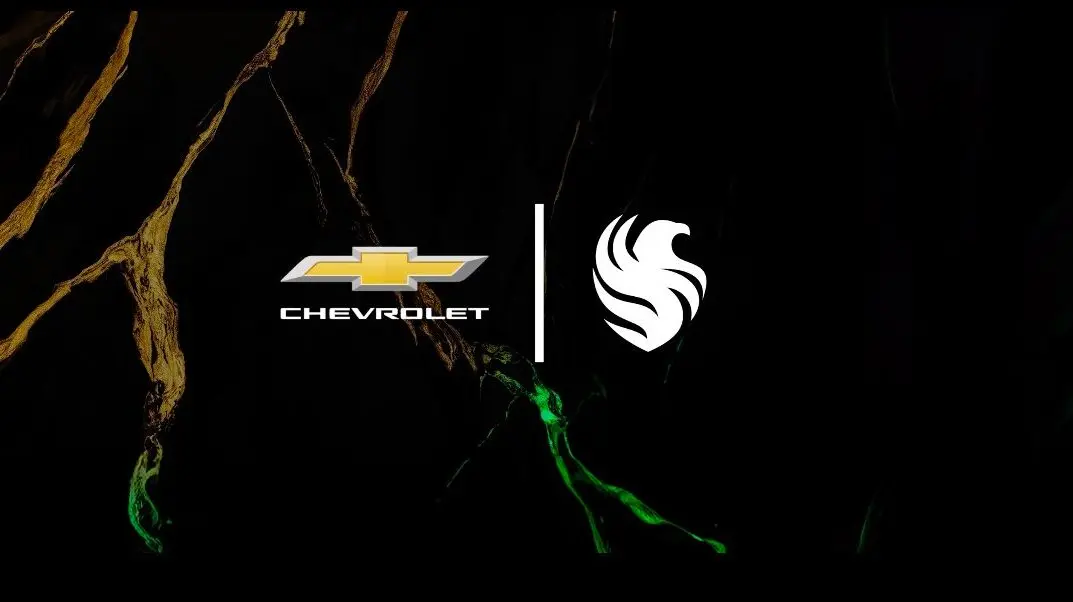 Image of the Chevrolet and Team Falcons collaboration