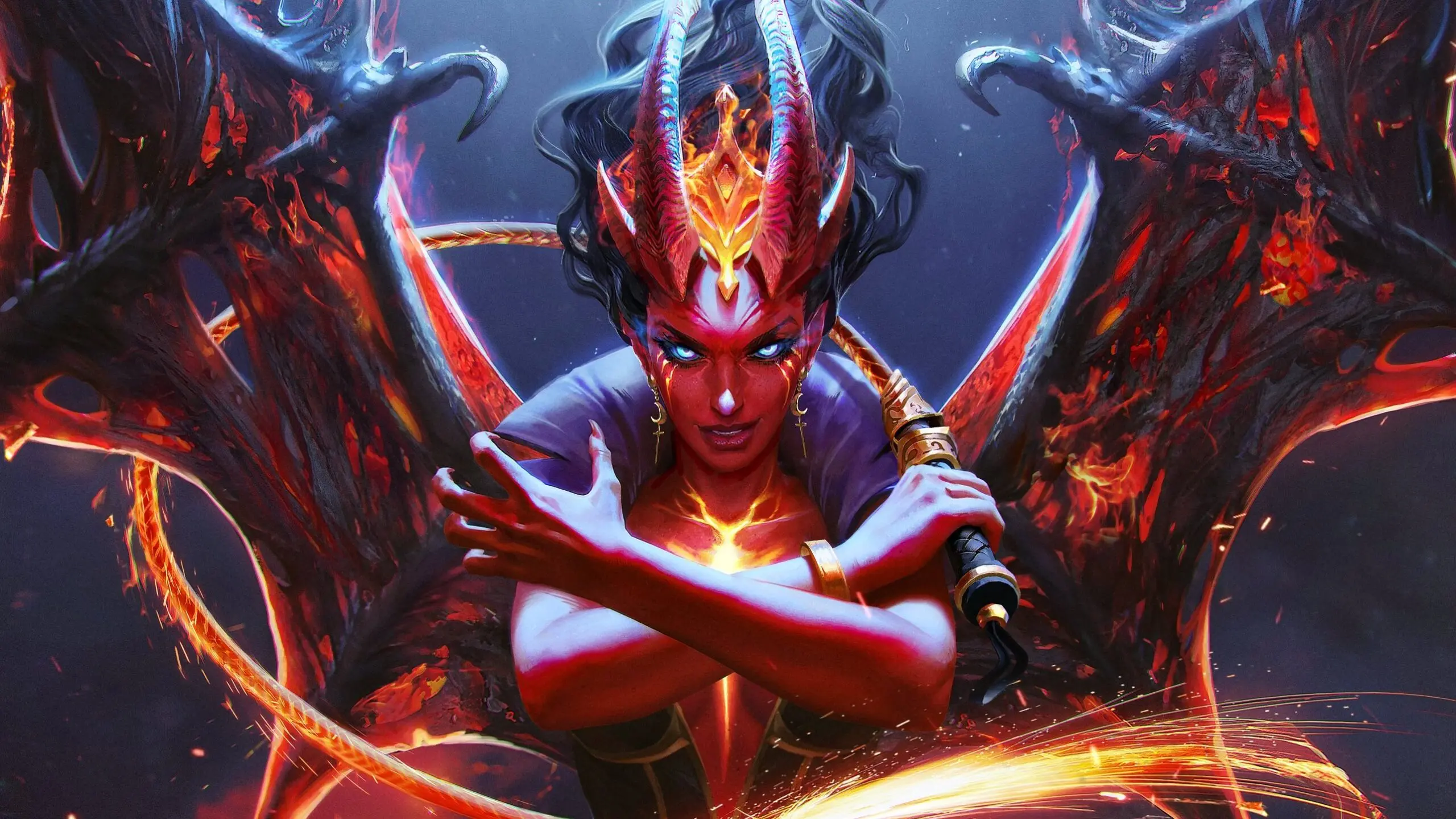 Анонс Arcana-предмета на Queen of Pain.