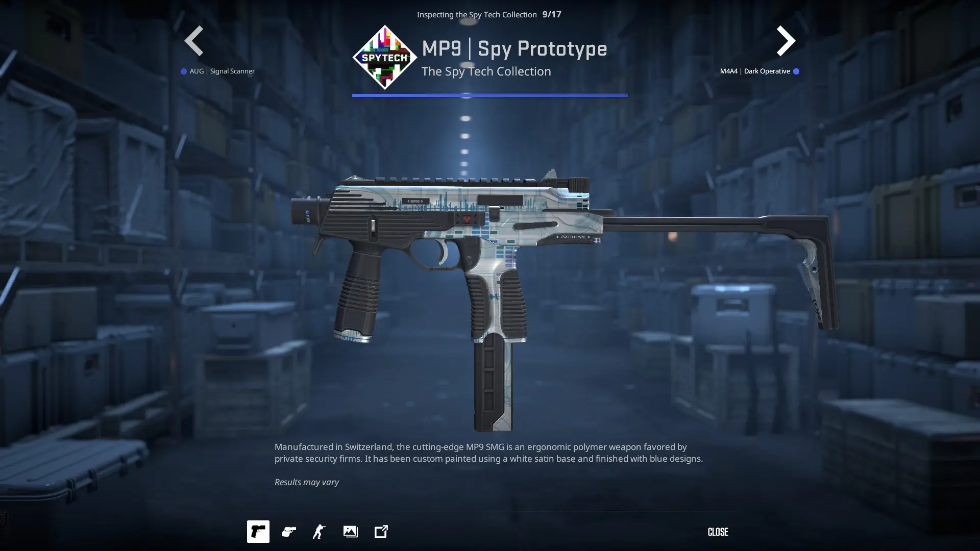 MP9 | Spy Prototype