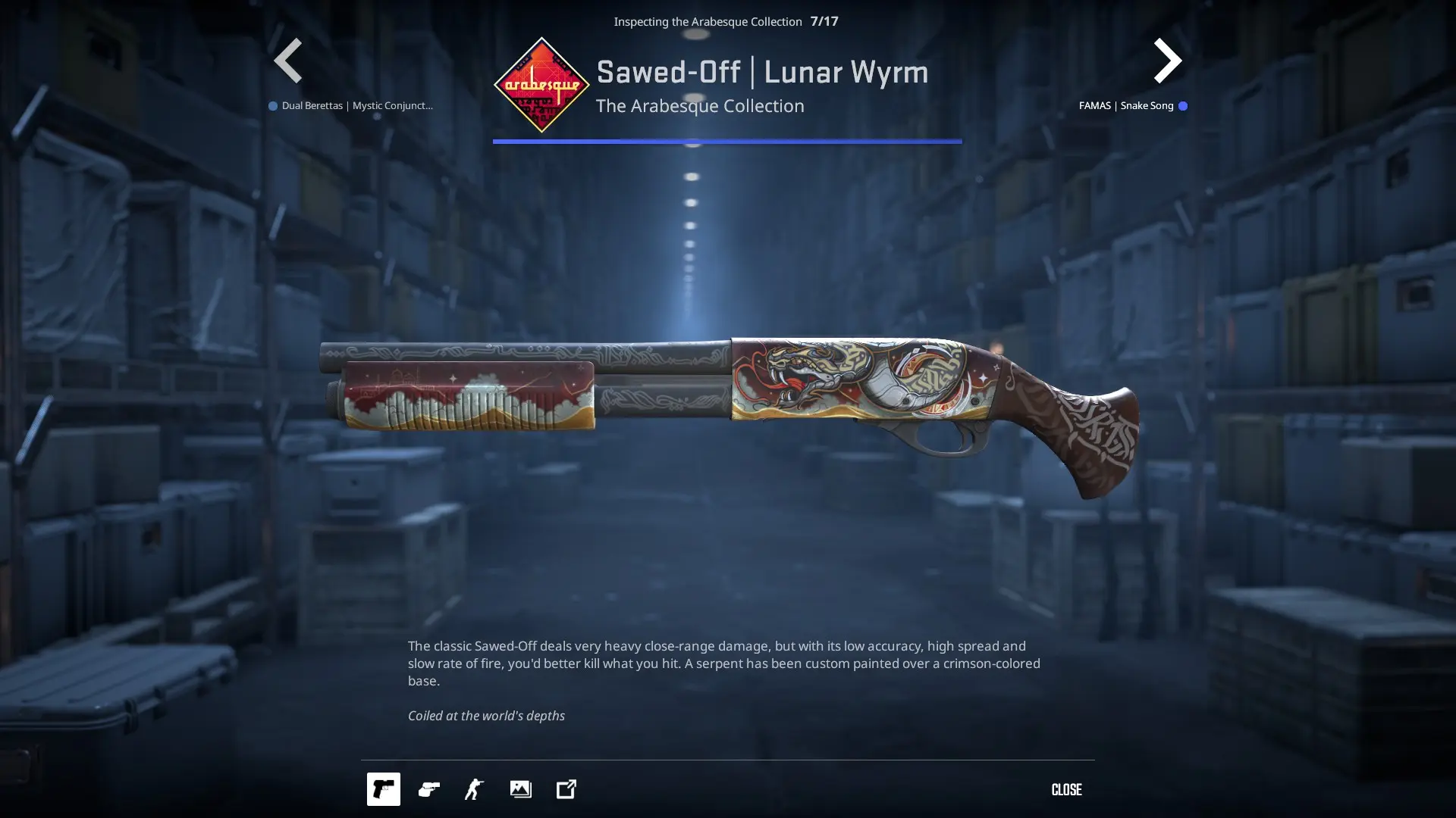 Sawed-Off | Lunar Wyrm