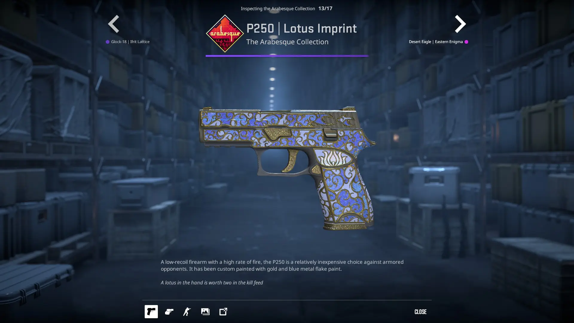 P250 | Lotus Imprint