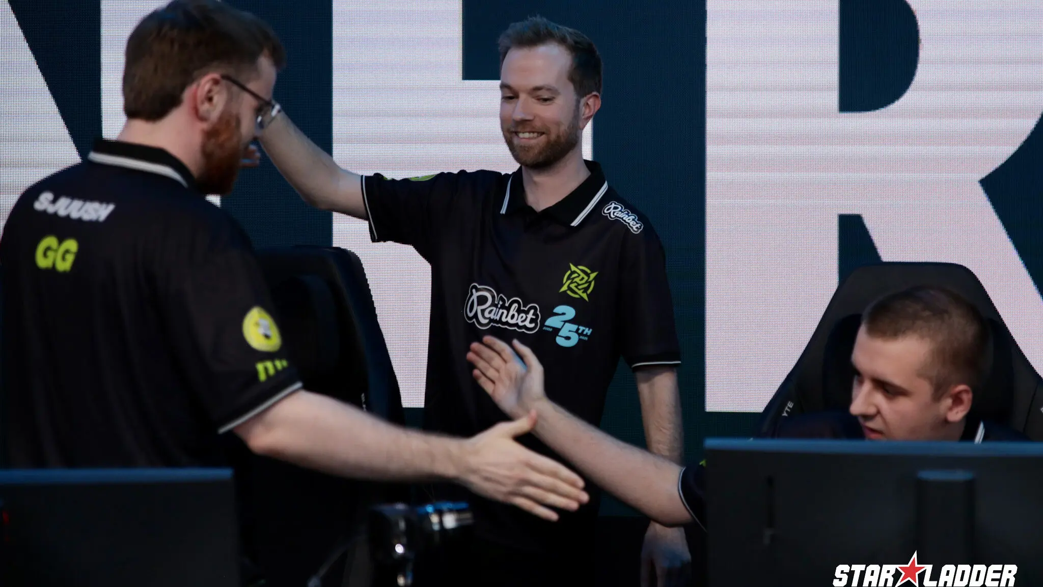 A photo of the Ninjas in Pyjamas roster from the tournament.
