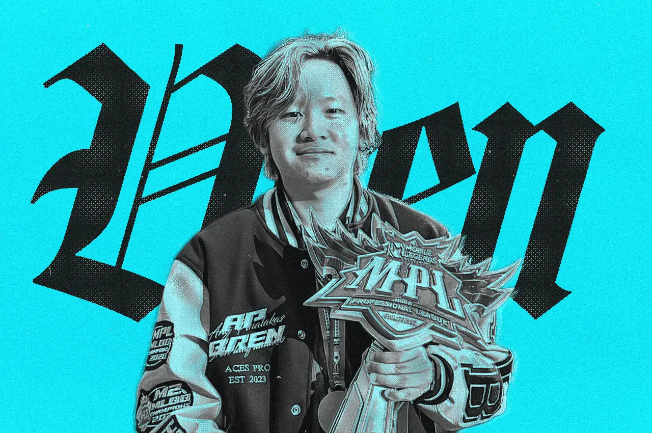 Graphic for the OFFSTAGE interview with Vren
