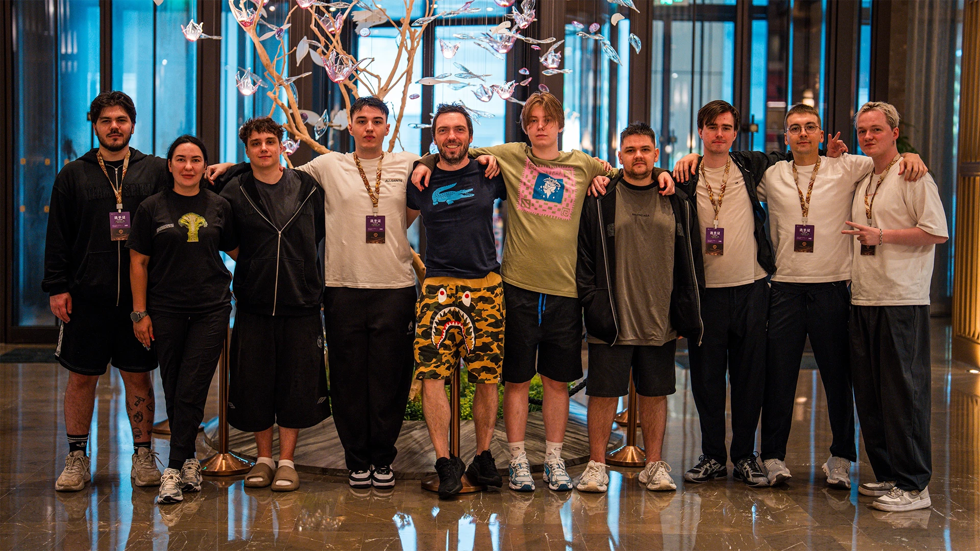 Участники Team Spirit на The International 2026