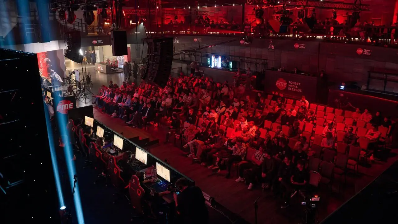 Photo from the Fonbet Media Eleague tournament