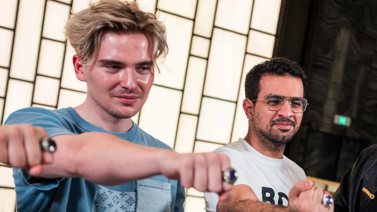 Photo of skiter and ATF at The International 2026