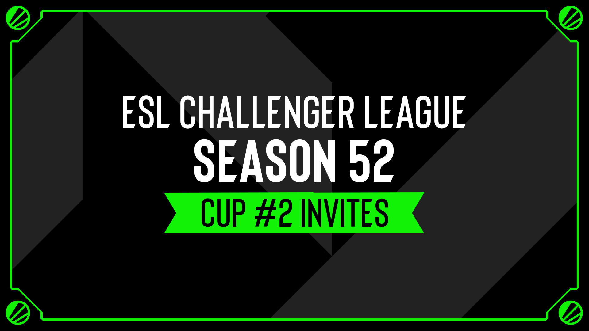 Баннер ESL Challenger League Season 52 Cup 2