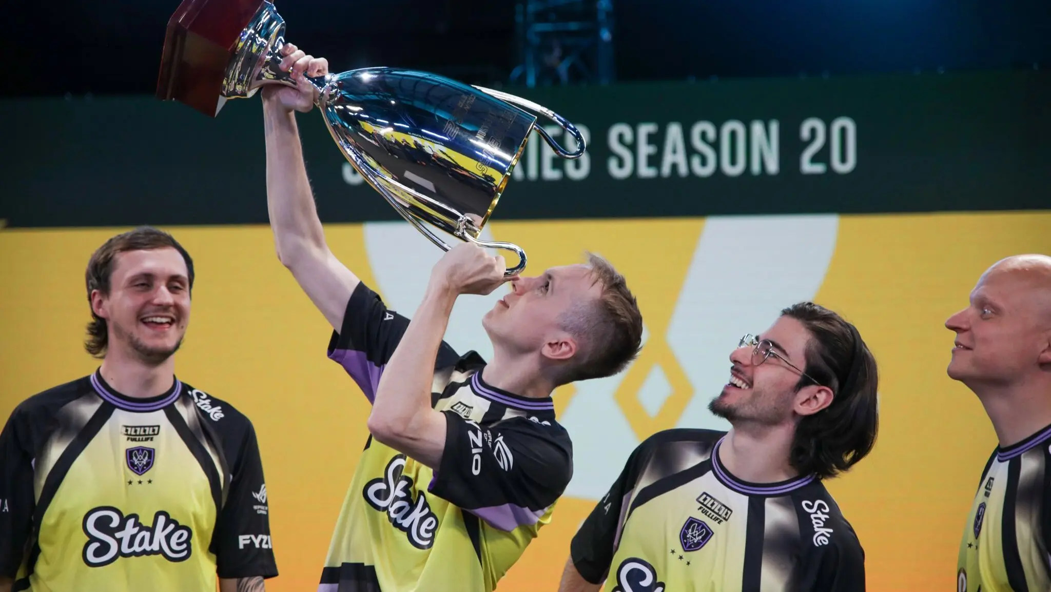 Team Vitality’s victory photo