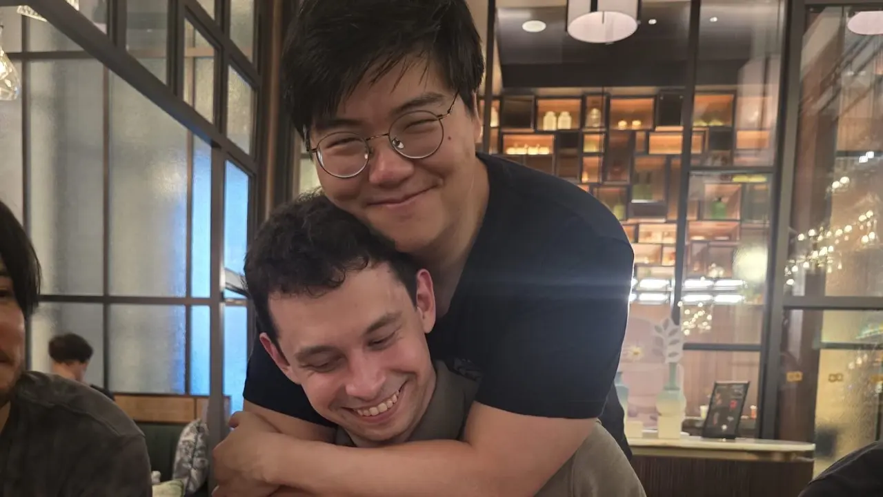 Blitz и Nisha после вылета с The International 2026