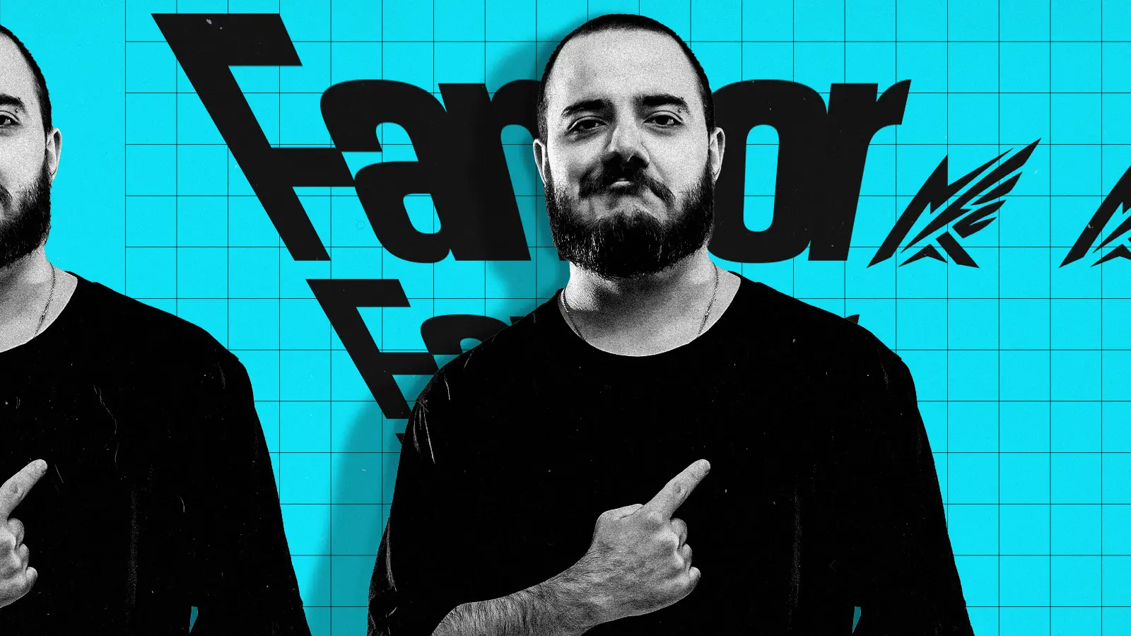 Графика для интервью OFFSTAGE с Fangor