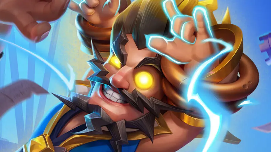 Постер события Shocktober в Clash Royale
