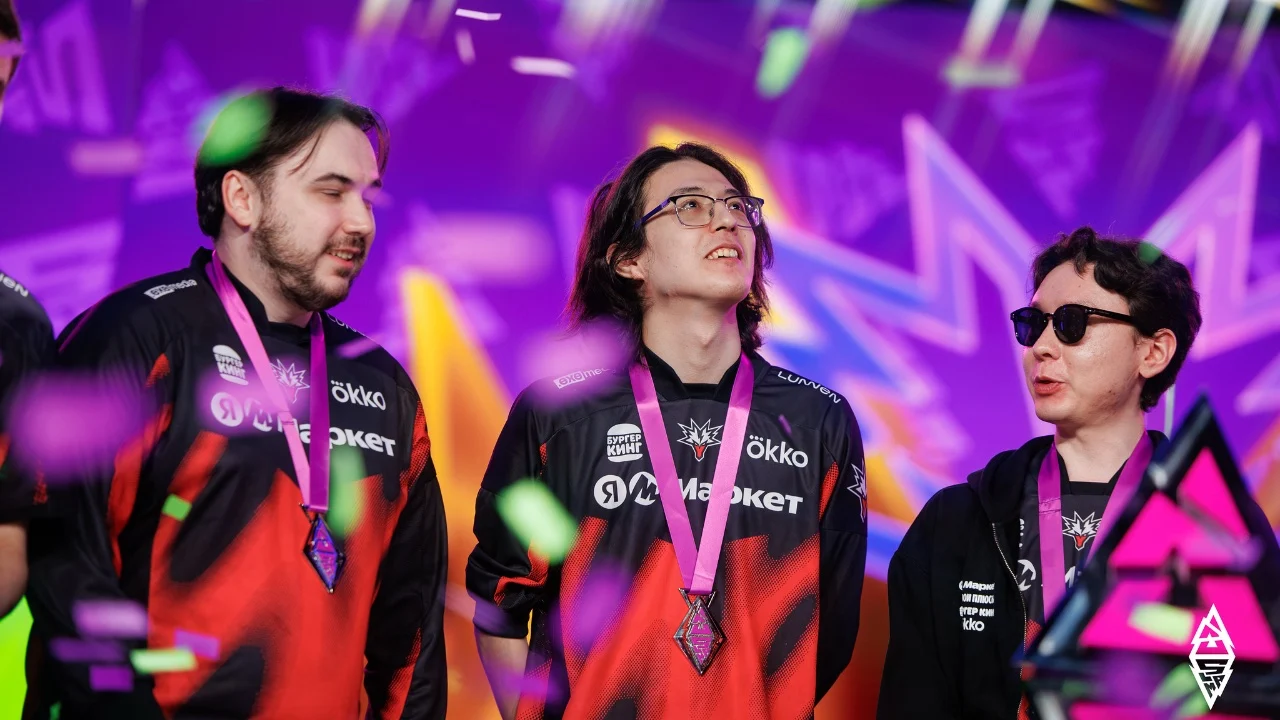 Team Yandex после победы на BLAST SLAM VIII