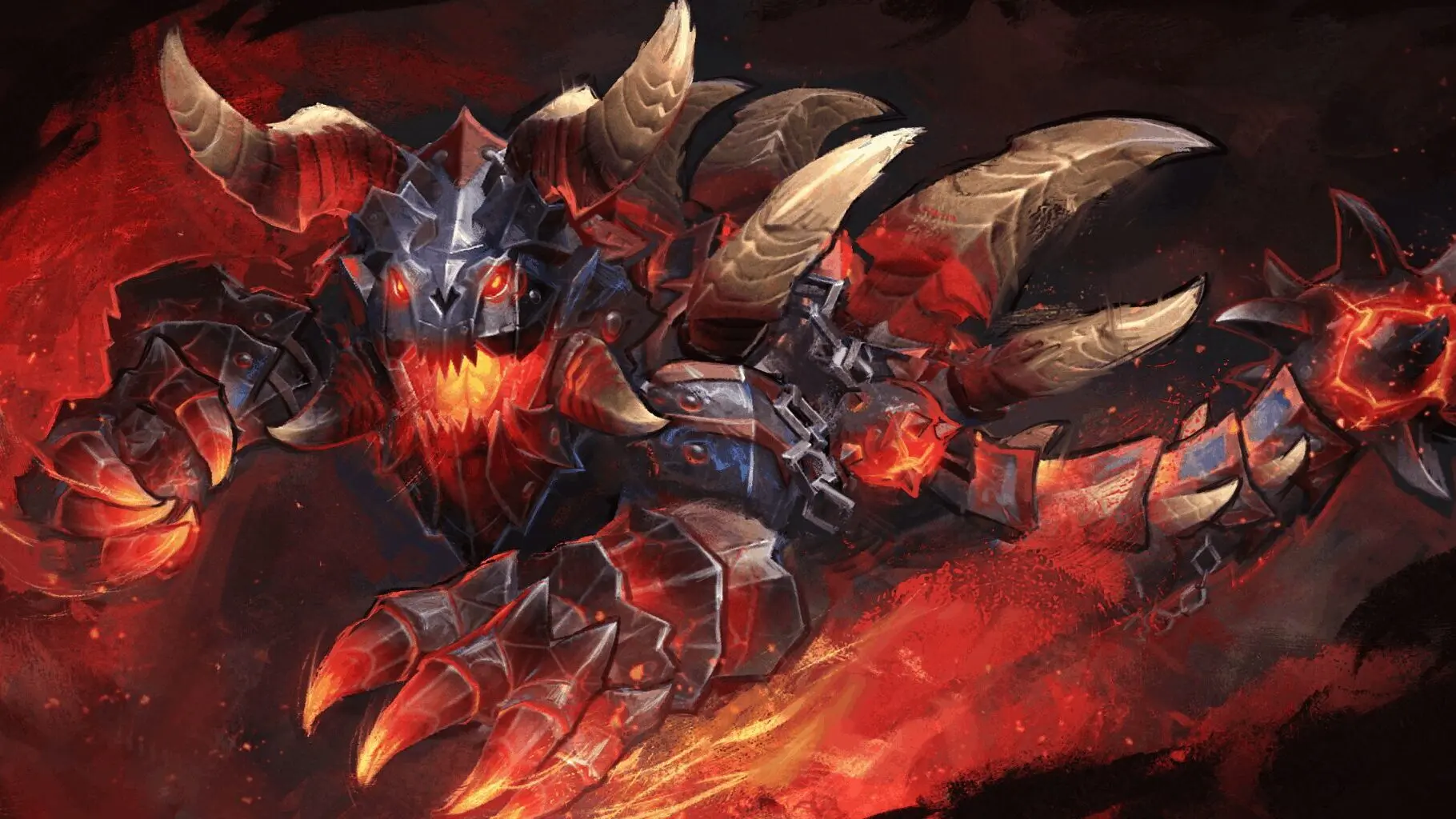 Загрузочный экран Primeval Abomination