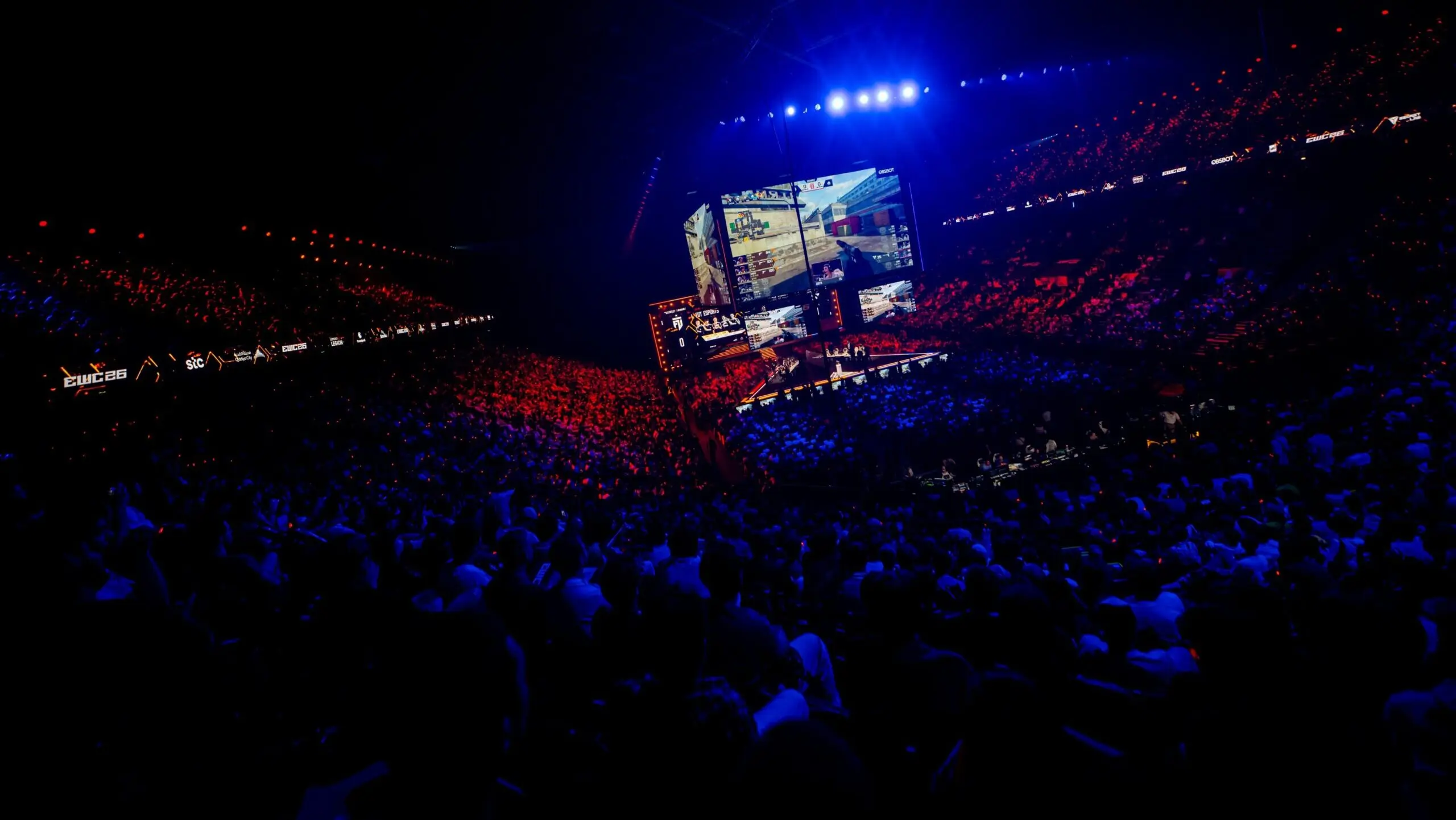 Photo from the CS2 Esports World Cup venue