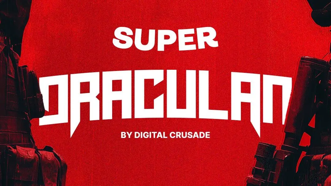 Логотип Super Draculan.