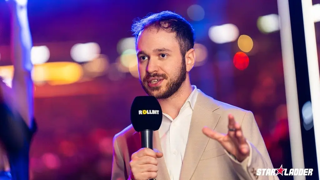 Martin “STYKO” Stik at the StarLadder Budapest Major 2025.