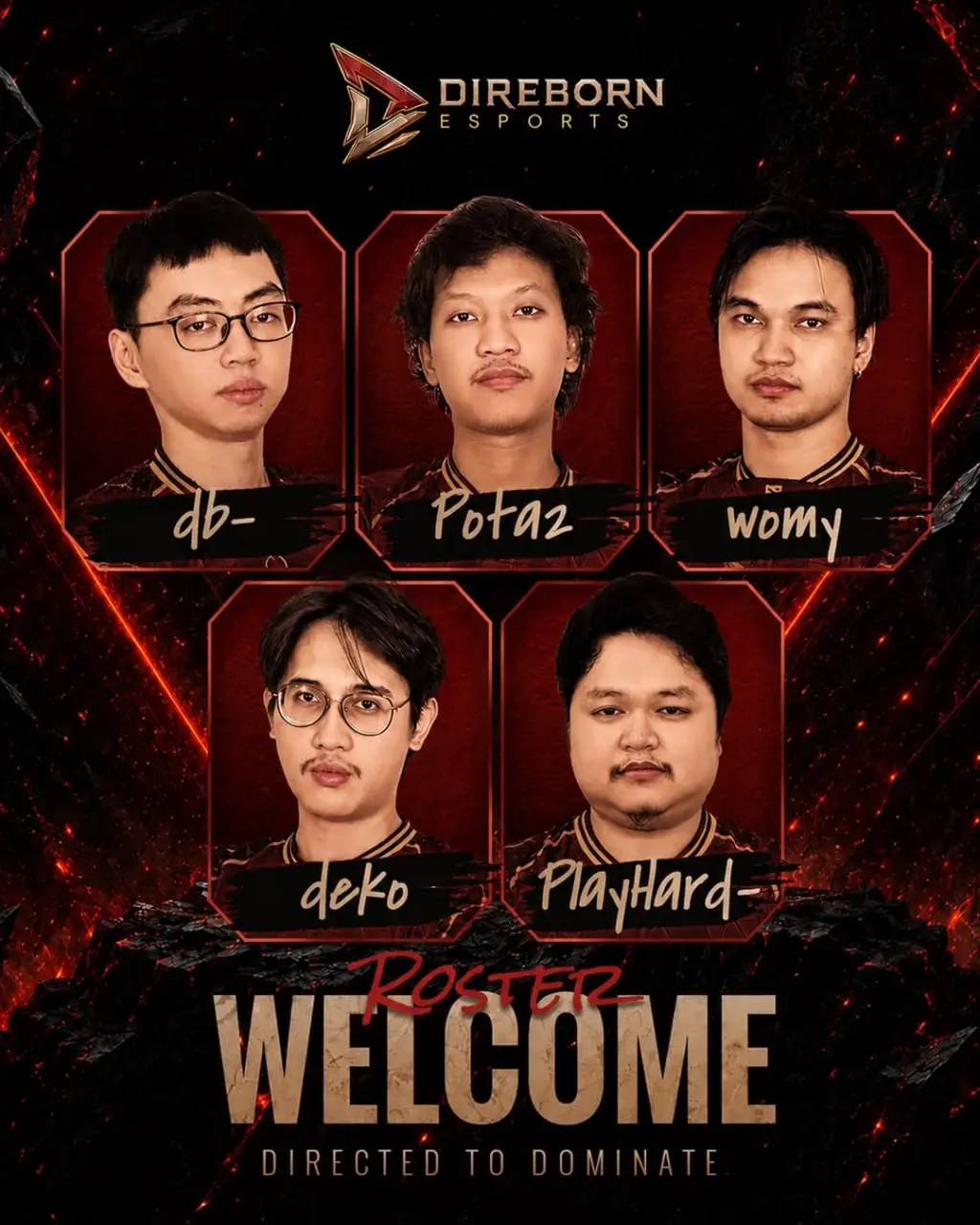 Анонс Direborn Esports состава по Dota 2